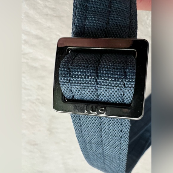 Lug Roundabout Quilted Convertible Wallet Dusty Blue Crossbody Bag - Picture 6 of 15